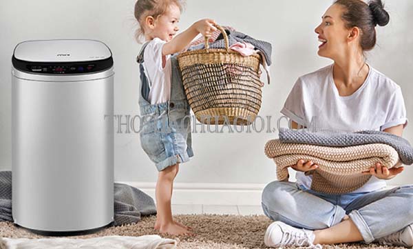 máy giặt mini có giặt sạch không
