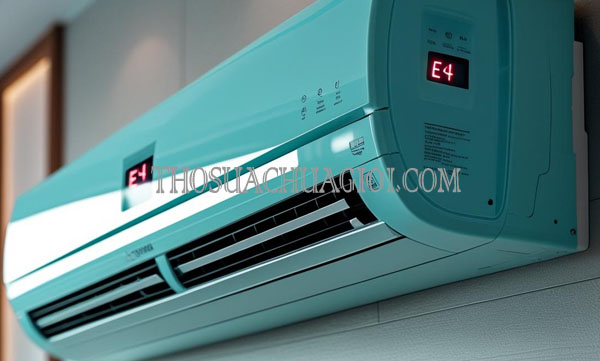 máy lạnh aqua báo lỗi e4
