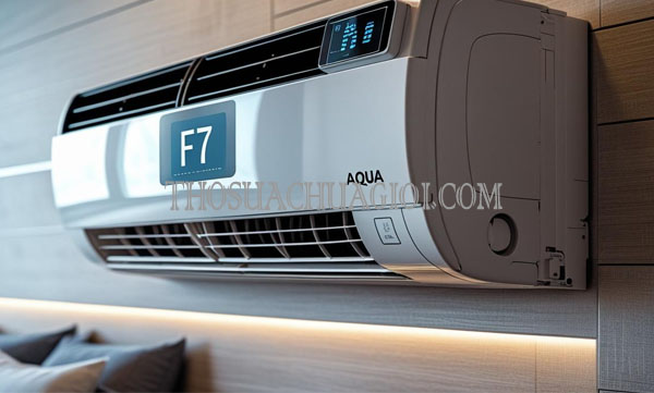 máy lạnh aqua báo lỗi f7