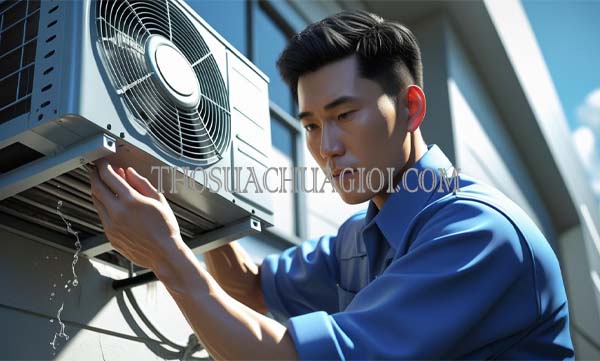 máy lạnh bị xì gas có dùng được không