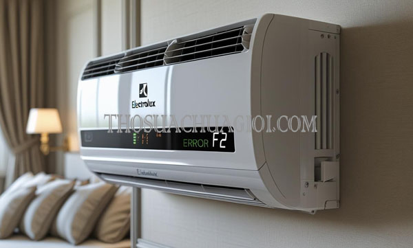 máy lạnh electrolux lỗi f2