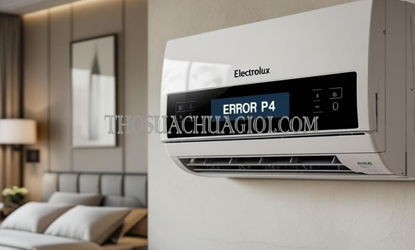 máy lạnh electrolux lỗi p4