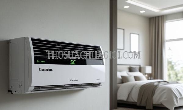 máy lạnh electrolux lỗi sc