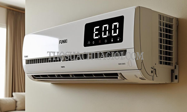 máy lạnh funiki lỗi e0