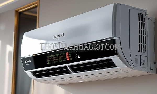 máy lạnh funiki lỗi e1