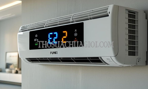 máy lạnh funiki lỗi e2