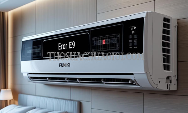 máy lạnh funiki lỗi e9
