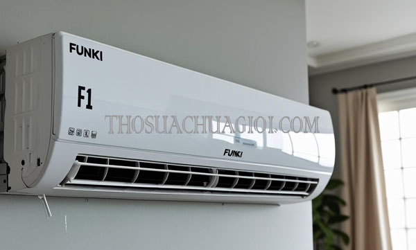 máy lạnh funiki lỗi f1
