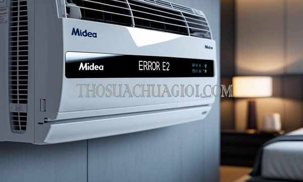 máy lạnh midea lỗi e2