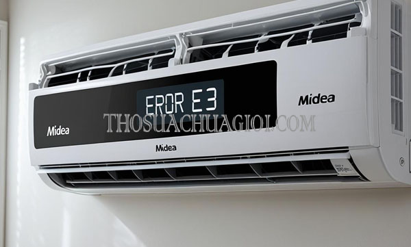 máy lạnh midea lỗi e3