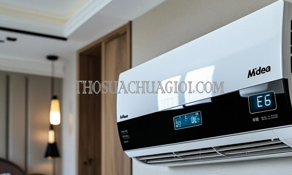 máy lạnh midea lỗi e6