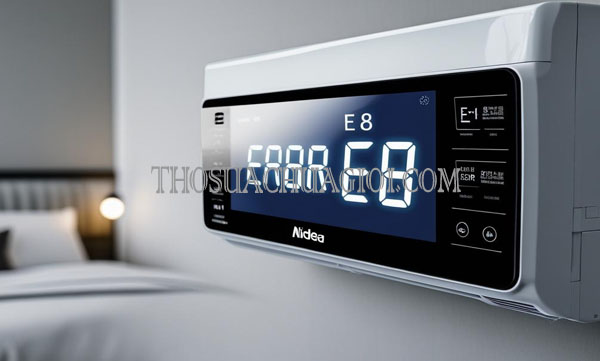 máy lạnh midea lỗi e8
