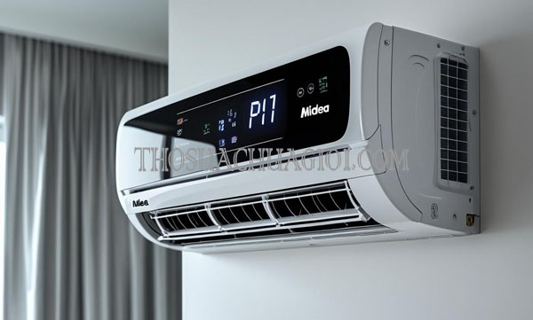 máy lạnh midea lỗi p1