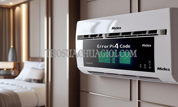 máy lạnh midea lỗi p4