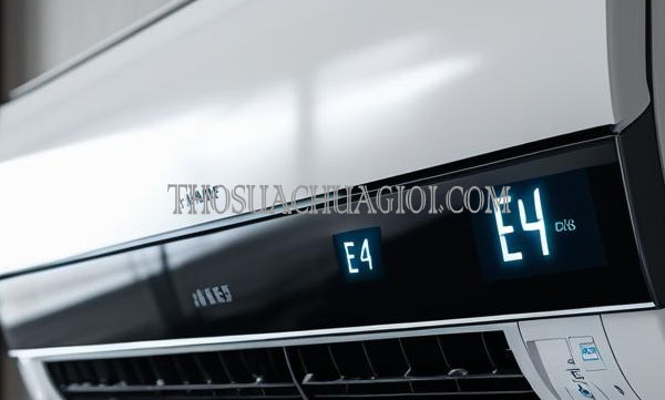 máy lạnh samsung lỗi e4