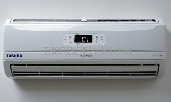 máy lạnh toshiba báo lỗi 01