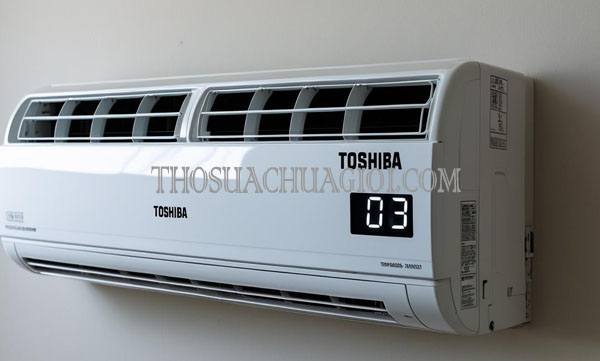 máy lạnh toshiba báo lỗi 03