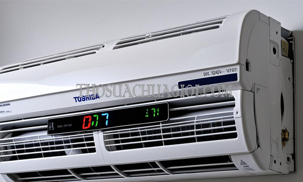 máy lạnh toshiba báo lỗi 07