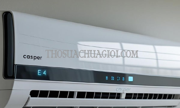 nguyên nhân lỗi e4 máy lạnh casper