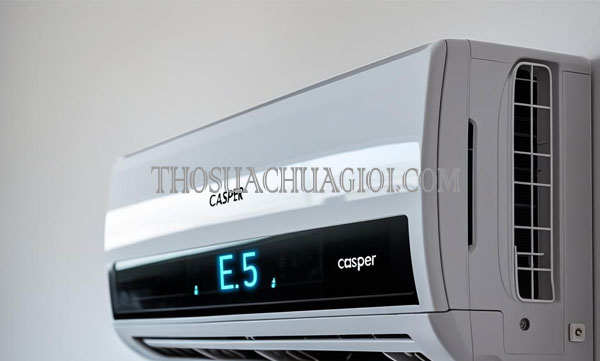 nguyên nhân lỗi e5 máy lạnh casper