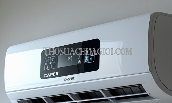 Lỗi P1 máy lạnh Casper nguyên nhân và cách xử lý