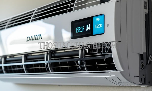 Lỗi U4 máy lạnh Daikin cách khắc phục nhanh nhất