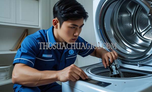 nguyên nhân máy giặt bị kêu to khi hoạt động