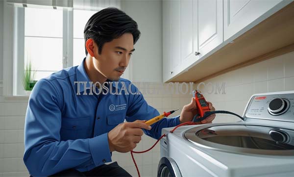 nguyên nhân máy giặt không lên nguồn
