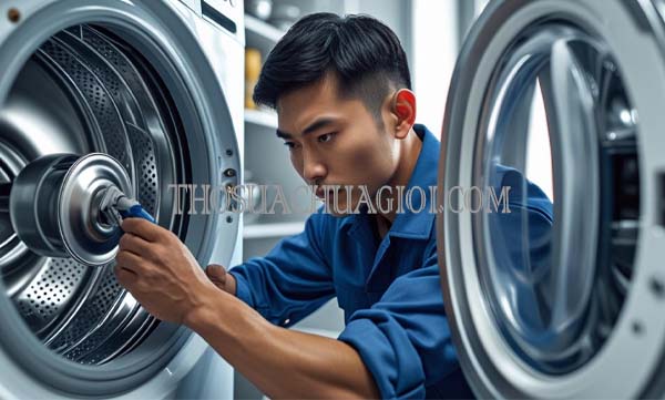 nguyên nhân sửa máy giặt không vắt