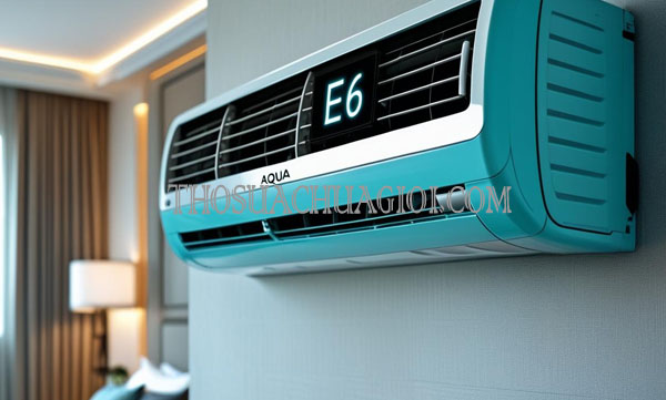 nguyên nhân máy lạnh aqua báo lỗi e6