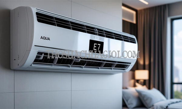 Lỗi E7 máy lạnh Aqua nguyên nhân và cách xử lý