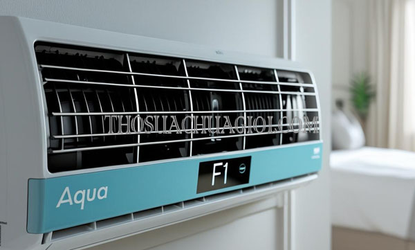 nguyên nhân máy lạnh aqua báo lỗi f1
