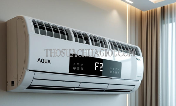Lỗi F2 máy lạnh Aqua và cách xử lý chính xác