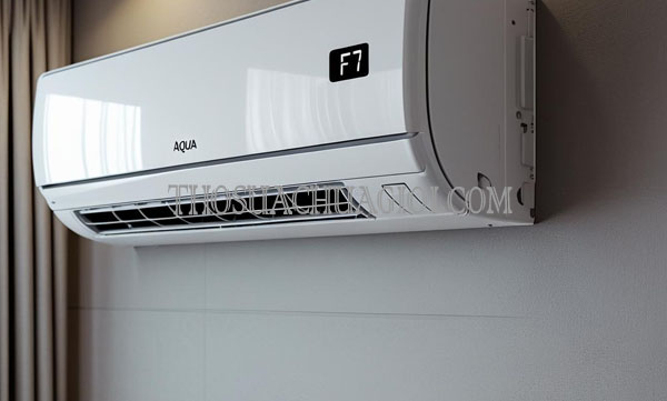 Lỗi F7 máy lạnh Aqua và cách xử lý chính xác