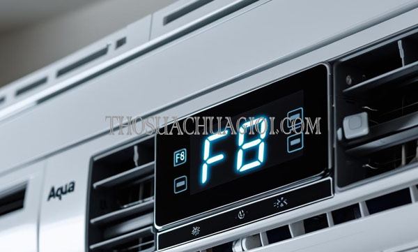 nguyên nhân máy lạnh aqua báo lỗi f8