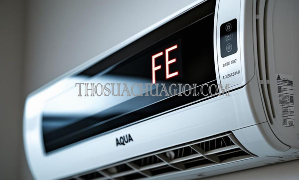 nguyên nhân máy lạnh aqua báo lỗi fe