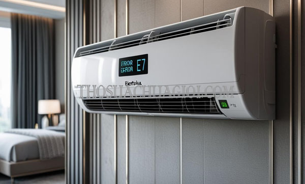 Lỗi E7 máy lạnh Electrolux nguyên nhân và cách khắc phục