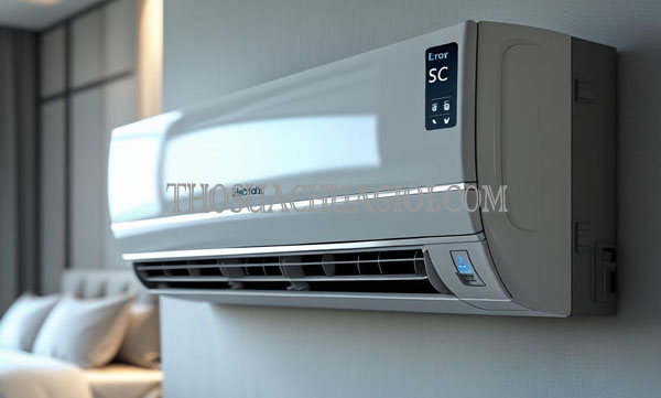 nguyên nhân máy lạnh electrolux lỗi sc