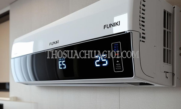 Lỗi E5 máy lạnh Funiki nguyên nhân và cách xử lý