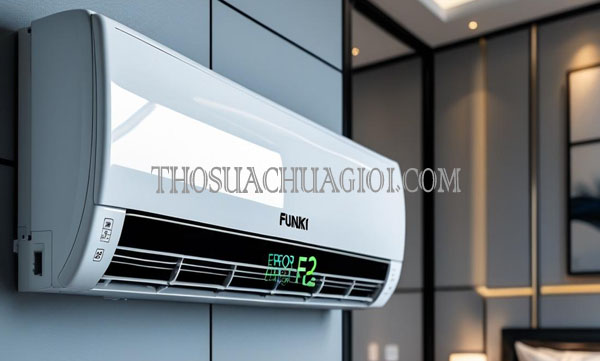 Lỗi F2 máy lạnh Funiki và cách xử lý chính xác
