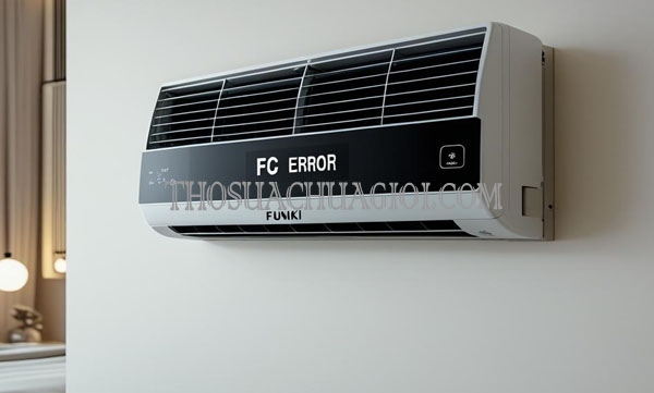 nguyên nhân máy lạnh funiki lỗi fc
