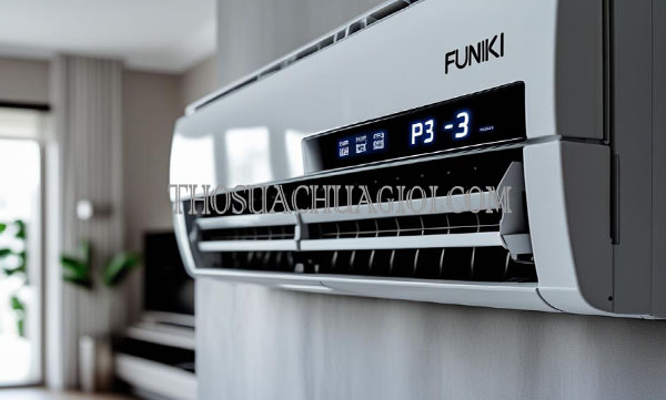 nguyên nhân sửa máy lạnh funiki lỗi p3