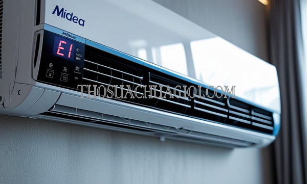 nguyên nhân máy lạnh midea lỗi e1