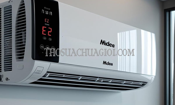 Lỗi E2 máy lạnh Midea cách khắc phục nhanh nhất