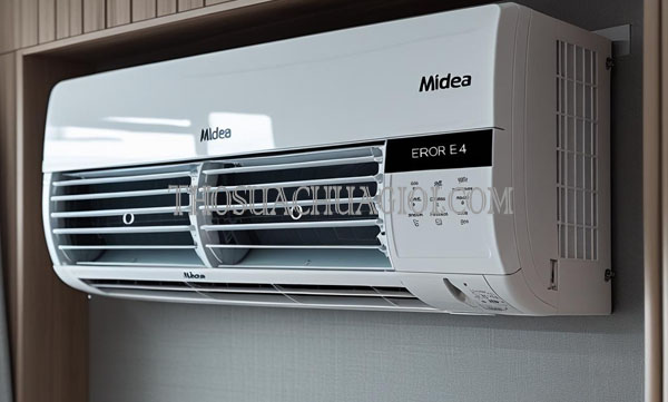 Lỗi E4 máy lạnh Midea nguyên nhân và cách khắc phục
