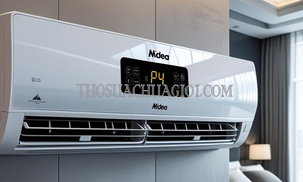 Lỗi P4 máy lạnh Midea cách khắc phục nhanh nhất