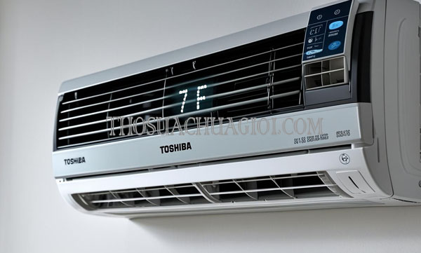 nguyên nhân máy lạnh toshiba báo lỗi 7f