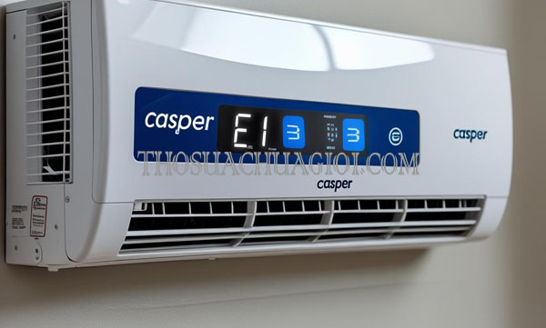 sửa lỗi e1 máy lạnh casper