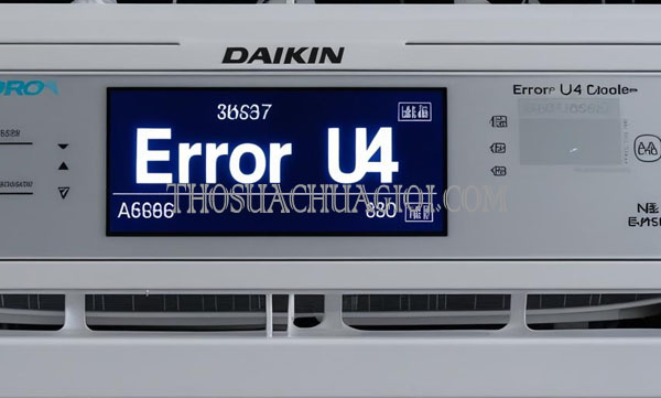 sửa lỗi u4 máy lạnh daikin