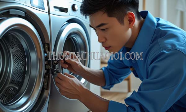 sửa máy giặt bị kêu to khi hoạt động